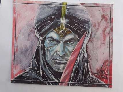 Vincenzo Mercogliano | Dago - Illustrazione originale di Vincenzo Mercogliano - Page volante - (2016) | Catawiki