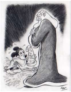 Xavi (Xavier Vives Mateu) | MICKEY - Dibujo original - MICKEY FANTASIA - Xavi (2020) | Catawiki