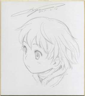 Murata Renji Hand drawing shikishi "Last Exile - Silver Wing Fam" | Mandarake (Big Web)