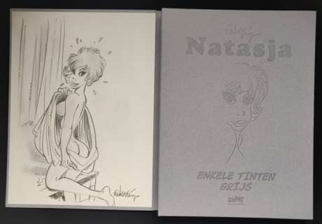 François Walthéry | Natasja - Enkele Tinten Grijs - Cartonné - EO - (2020) | Catawiki