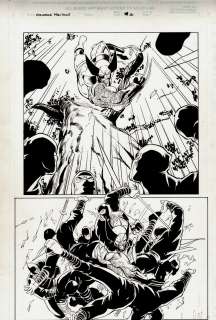 Sunny Lee - wolverine #158 p 20 splash (awesome wolverine battle! )
