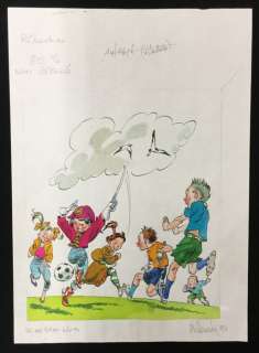 Alec Severin | Al Severin - Dessin original en couleurs signé - Page volante - (1994) | Catawiki