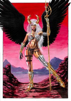 Angelus Amazing Original Art By Jonatas | Raremarq