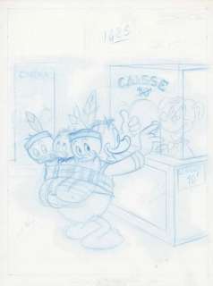 Disney | Mickey Magazine - Dessin original pour couverture de magazine - Exemplaire unique - (1979) | Catawiki