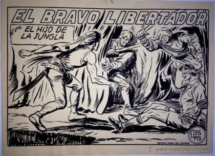 Manuel Gago - El Hijo de la Jungla - Cuaderno original completo