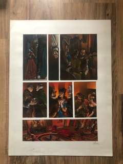 Cellier, Jean-François | Cellier, Jean-François - Planche originale couleur - Le Maître du hasard - (2001) | Catawiki