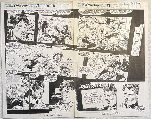 Gene Colan / Al Williamson | Iron Man Annual #13 | Thornbush Art