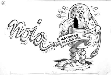 Jacovitti | Jacovitti - Illustrazione originale - Page volante | Catawiki