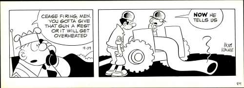 Mort Walker | Walker - Beetle Bailey, Daily (09/29/?) NO RESERVE! | Russ Cochran