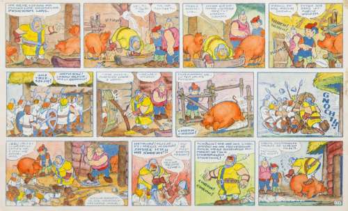 Janusz Christa (1934 - 2008) "Kajko i Kokosz" - | Desa Unicum