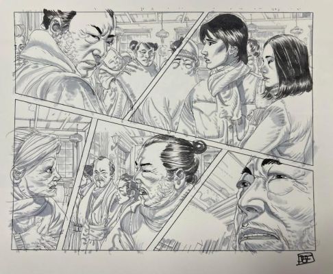 ORIGINAL POUR "NEIGE DE SANG" PAR JEF - P. 57 | Pulp’s