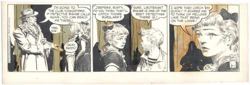 Frank Godwin | Godwin - Rusty Riley, Daily (03/1/1956) | Russ Cochran