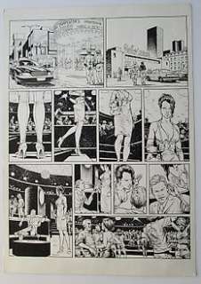 Guérineau, Richard | Guérineau, Richard - Originele pagina (p27) - De zang van de Vampiers / Le chant des Stryges 2 - Valstrikken / Pièges - (1999) | Catawiki