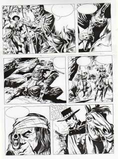 Paolo Ongaro | Larry Yuma - tavola originale - Page volante - (1991) | Catawiki