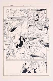 Original Art for Runaways (2005 2nd Series Marvel) Issue 20, Page 21 by Mike Norton and Craig Yueng | mycomicshop.com