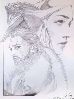 Toni Viceconti | Toni Viceconti - Illustrazione originale - Game of Thrones - (2019) | Catawiki
