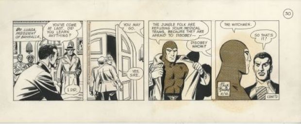 Sy Barry | The Phantom, strip du 12 février 1972 | Galerie 9ème Art
