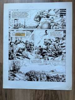 Parras, Antonio | Parras, Antonio - Planche originale - Les Grands capitaines T9 - De Valera - Les PÃ¢ques sanglantes - (1984) | Catawiki