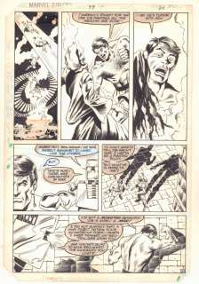 Bob Hall - Marvel two-in-one #99 p. 22 - ben grimm and rom: spaceknight - 1983