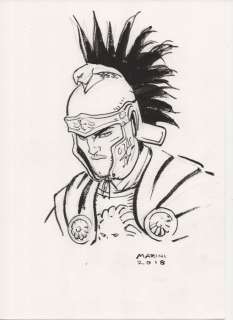 Marini, Enrico | Marini, Enrico - Dessin original - Les Aigles de Rome - (2018) | Catawiki