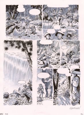 Guérineau | L’ombre des lumières tome 2 Dentelles et wampun | Galerie Champaka