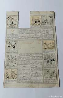 3 JOSEP COLL, 3 TÍNEZ Y 3 AYNÉ - ”9 ORIGINALES FIRMADOS” PUBLICADOS DE TBO (VER FOTOS))