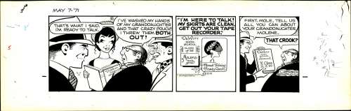Gould - MOLE, DICK TRACY, Daily Strip (05/07/1971) | Russ Cochran