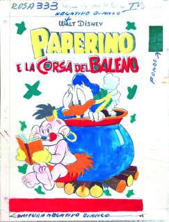 GIOVAN BATTISTA CARPI  -  Paperino e la corsa del