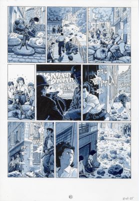 Dominique Bertail | Madeleine, Résistante tome 4 – Planche originale 66 | Galerie Barbier