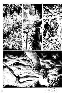 Gianluigi Gregorini | Gianluigi Gregorini Gianluigi Gregorini - Tavola Originale "il Contagio" - (2015) | Catawiki