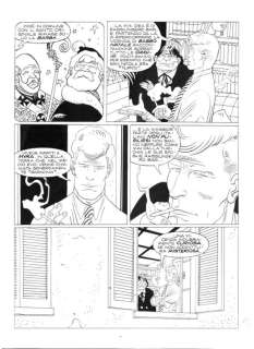 Giancarlo Alessandrini | Martin Mystere gigante n. 1 - Giancarlo Alessandrini - Tavola Originale "Il segreto di san Nicola" - Page volante - Exemplaire unique - (1995) | Catawiki