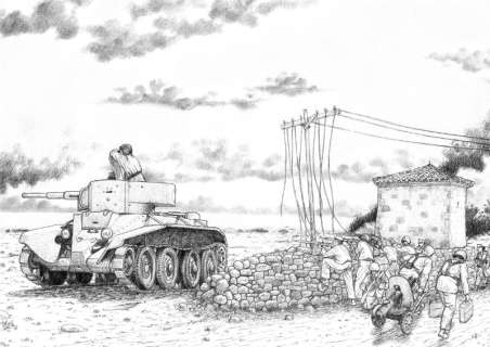 Agustín Ferrer | Lápices Originales de Agustín Ferrer, de su obra «Plan de huida». | Yojimbo Cómics