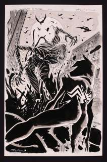 Flaviano Armentaro - Original Art from King in Black: Gwenom vs. Carnage #1 (2021 Marvel) Splash Page 20, Pencils and Inks by Flaviano