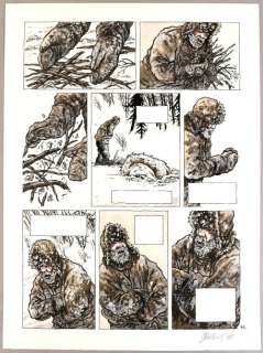 Chabouté, Christophe  (1967) | CHABOUTÉ, Christophe   CHABOUTÉ, Christophe  Planche originale n°45&he | Estim Nation