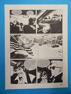 Maurizio Di Vincenzo - Cassidy n. 1 - Maurizio Di Vincenzo 2x Tavola Originale "L‘ultimo Blues" - Page volante - Exemplaire unique - (2010)