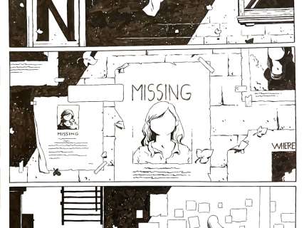 Borja González | Grito Nocturno página 51 | The Comic Art Agency