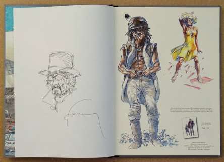 Hermann | Jeremiah T23 - Un Gros chien avec une blonde + ex-libris + dédicace - C - TT - N/S - (2014) | Catawiki