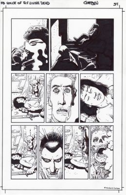 Richard Corben | HELLBOY – Planche originale | Galerie Barbier