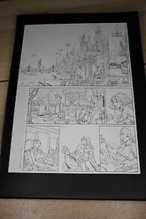 Alessandro Barbucci - Barbucci, Alessandro - Planche originale (p.1) - EkhÃ¶ Monde miroir T2 - Paris empire - Page volante - (2013)