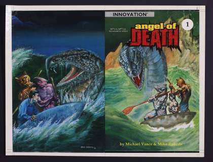 Cover Proof for Angel of Death #1 by Mike Roberts | mycomicshop.com