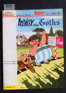 Uderzo | Â«Astérix et les GothsÂ». Dargaud 1963. Collection Pilote, dos blanc, | Tessier Sarrou