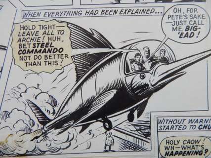 Kearon, Edward | Kearon, Edward - Originele pagina - Archie, de man van Staal - The Lost World - (1973) | Catawiki