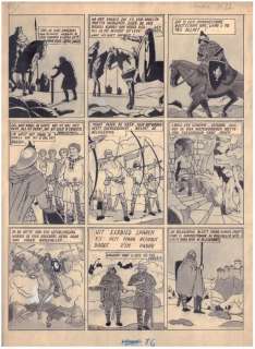 Laudy, Jacques | Laudy, Jacques - De Vier Heemskinderen / La Légende des quatre fils Aymon - original page n°12 + deluxe edition - (1946/2022) | Catawiki