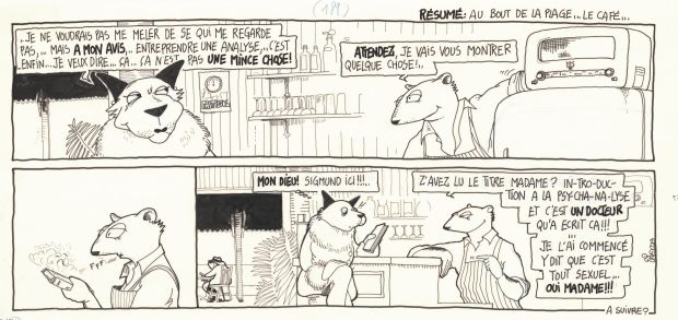 Régis Franc | 1989 - Le café de la plage | Huberty Breyne Gallery