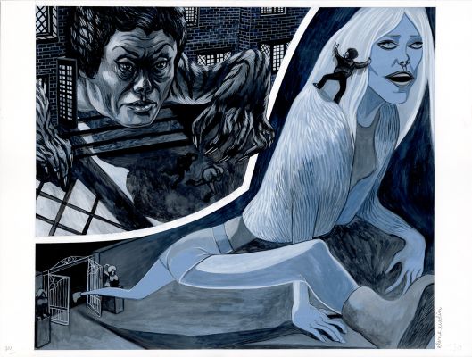 Elene Usdin | Detroit Roma – Planche originale 138 | Galerie Barbier