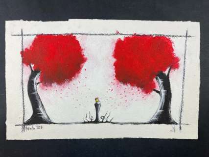 Massimiliano Feroldi | Massimiliano Feroldi - Il Piccolo Re - Page volante - Exemplaire unique | Catawiki