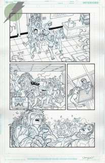 Langdon Foss - cave carson has a cybernetic eye / swamp thing special issue 1 page 15