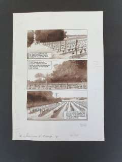 Étienne Davodeau | Davodeau, Étienne - Les ignorants - Planche originale - Les ignorants - Page volante - (2011) | Catawiki