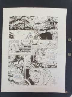 Rouge, Corentin | Rouge, Corentin - XIII Mystery T10 - Planche originale (très grand format) - Calvin Wax - (2016) | Catawiki