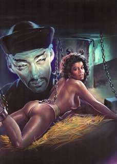 Enzo Sciotti - Copertina per La Schiava 24 \u2018Cineserie criminali\u2019